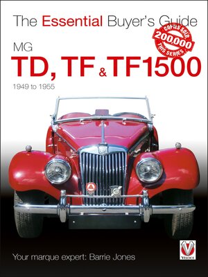 cover image of MG TD, TF & TF1500